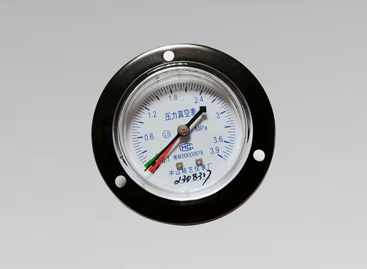 压力真空表YZ-60ZT/-0.1~3.9MPa/轴向带前边M14*1.5