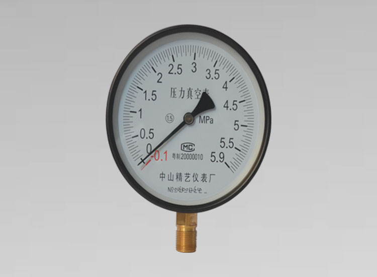压力真空表/YZ-150/-0.1~5.9MPa/径向M20*1.5